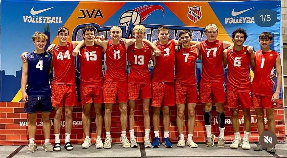 Yorktowne boys volleyball team photo